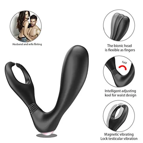 Prostrate Massger Large Tongue Six Toys for Adults Men Vibreate Toy Adullt Prime Vibrartor Bullet Couples Toys for Pleasure USB Rechargeable - Vibranting Adullt Toys for Male - Best Gifts