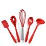 SKYyao Kitchen utensil set Silicone kitchenware five-piece set non-stick pot kitchen tools Cooking Set Silicone