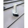 EAGLE 1 EPDM Flexible Roofing Pipe Flashing Boots - On Site Adjustable Roof Pipe Jack Boot with Round Base (High Temp Red, 8)