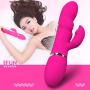 Wytinug Toy Viberate Dido 12 Combinations Modes & G-S, Waterproof Liquid Silicone, Portable Wireless Charging Vibe Mssager Rabbit Viber Toys