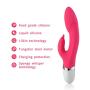 O-GAME Rabbit Vibrarator with 6 Vibrantion Modes Rechargeable Massager Quiet Dual Motor Silicone Toy for Women Couples
