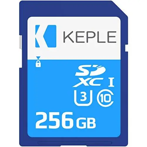 256GB SD Card Class 10 Memory Card Compatible with Canon EOS Rebel SL1, Rebel SL2, Rebel T3, Rebel T5, Rebel T6, Rebel T7i, Rebel T6i, Rebel T6s, Rebel T100, Rebel T7 | Camera UHS-3 U3 SDXC 256 GB