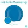 Bumkins Silicone Grip Dish, Suction Plate, Divided Plate, Baby Toddler Plate, BPA Free, Microwave Dishwasher Safe ? Dark Blue