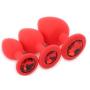 Aookty 34-3Pcs/Set Medical Silicone Trainer Kit Anale Pugs Beginner Set for Women and Men (Red)