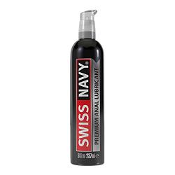 Swiss Navy Silicone Anal Based Lubricant, 8 Fl. Oz.