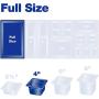 Carlisle 10201B07 StorPlus Full Size Polycarbonate Food Pan, 4" Deep, Clear