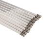 Vktech 100pcs Stainless Steel Exhaust Wrap Coated Locking Cable Zip Ties (11.8 Inch)