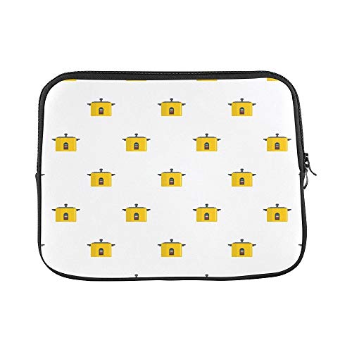 Design Custom Steamer Home Kitchenware Food Creative Sleeve Soft Laptop Case Bag Pouch Skin for Air 11"(2 Sides)