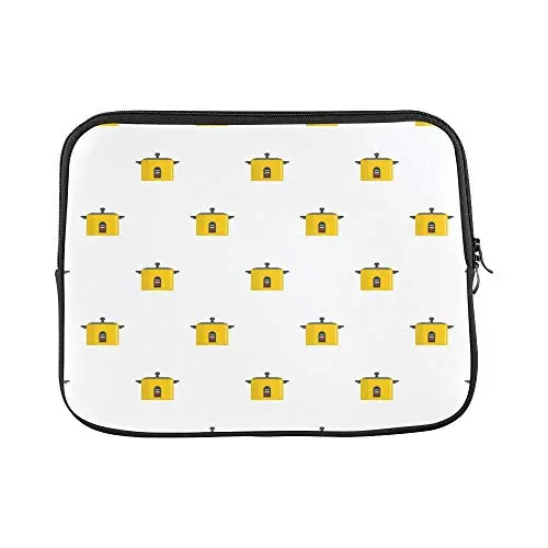 Design Custom Steamer Home Kitchenware Food Creative Sleeve Soft Laptop Case Bag Pouch Skin for Air 11"(2 Sides)