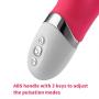 O-GAME Rabbit Vibrarator with 6 Vibrantion Modes Rechargeable Massager Quiet Dual Motor Silicone Toy for Women Couples