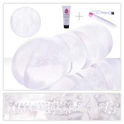 Pocket Pussy,Male Masturbator Vagina Sex Toy for Men,Male Mastubration Stroker Male Sex Toy (Transparent, Lori)