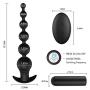 HEIYAO 9 Frequency Silicone Massage G-S Stīmulation USB Rechargeable for Women Men Adult Toys Black