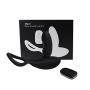 LEVETT Anals Plug Vibrator Male Cock Ring Prostate Massaging 11+11 Vibration Modes Rechargeble Wireless Penis Sex Toy with Remote Control