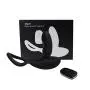 LEVETT Anals Plug Vibrator Male Cock Ring Prostate Massaging 11+11 Vibration Modes Rechargeble Wireless Penis Sex Toy with Remote Control