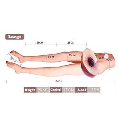JIUSWO? Fetish Simulation Leg Model Real Person Model Mens 3D Adult Toys Solid 100% Safe Material Lifelike Silicnoe D0lls for L0ve D0ll Legs Male Model Real D0ll 1010 (Size : 110cm)