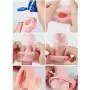 Soft 8 INCH Silicone Flesh Ultimate Orgasm Cage Girth Enhancer Extension Sleeve Couple Toy FDA CE Proved