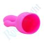 Gigamax- Rabbit Silicone Waterproof Headgear Magic Wand Attachment for Magic AV Wand Massager, Adult Toys for Women