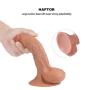 Realistic Dildo Flexible Silicone Dildo Penis Dong for Beginners Soft Suction Cup Dildos King Cock for Vaginal G-spot and Anal Play Adult Sex Toys for Women (7.48 inch) 2019 Upgraded
