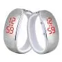 Yaida????????Women Ladies Sport LED Plating Waterproof Bracelet Digital Wrist Watch 3 Color