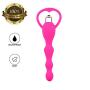 Amal Training Plugs T-Shirt Anales Trainer Massage Toy， Vib Anales Beads Silicone Trainer Fun Toys for Beginners and Advanced Users Pink by ALBK