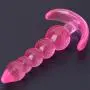 a-YUEYUE 6Pcs Silicone Amal Plug Toys Women Men But Training Tools for Couples - Charm Pink