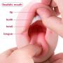 PENGLIN Oral Silicone Soft Kit Toy for Male Games - P?ck‘t-P?ss_s for Men - Pussyfoot Cup for Pleasure - Great Idea for Man Gift - Privacy Package