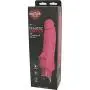 Hustler Novelties Toys Realistic Silicone Vibrator Waterproof, 7 Inch, Pink