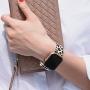 EXCHAR Compatible with Apple Watch Band 40mm 38mm 44mm 42mm Fadeless Pattern Printed Floral Bands Silicone Replacement Band for iWatch Series 5 Series 4/3/2/1 for Women Men