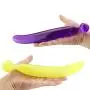 for Women and Men Super Soft Silicone Vegetables Design Female Massage Toy Prostata Funny Toys Men,Transparent