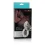 CalExotics Nubby Lover’s Delight - Vibrating Waterproof Cock Ring - Silicone Sex Toy Vibrator for Couples - Clear