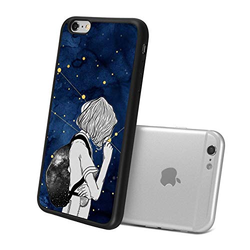 Girl Glossy Phone Case Fit iPhone 6s Plus (2015) | iPhone 6 Plus (2014) 5.5 Inch