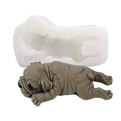 AK ART KITCHENWARE Sharpei Dog 3D Silicone Mold for Cake Molds Mousse Mould Fondant Tools Cake Decorating Supplies Dessert Sweet Tools SM-1171