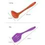 JunbosiKitchenware Color Silicone Kitchenware Set of 10 Non-Stickware Cutlery Set of Ten Sets Rubber Cooking Shovel Spoon Tool