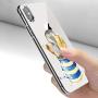 iPhone Xs Max Case, Soft TPU Slim-Fit Flexible Ultra-Thin Clear Case, Full-Body Rugged Bumper Print Kitchenware Case for iPhone Xs Max, Transparent