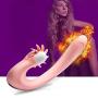 Silicone Toy Strapless Strapon Handheld Massager Dual Massagers Rechargeable Strap On Pegging Double Ended Tight Design