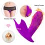 Wearable Wireless Remote Control with 10 Modes Waterproof USB Rechargeable Silicone Toy for Women