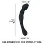 Silicone Anal Stimulator - Bulbed Butt Plug Probe for Stimulation - Adult Sex Toy