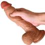 Super Realistic Soft Silicone Dildo Suction Cup Male Artificial Penis Dick Woman Masturbator Adult Sex Toys Dildos For Women