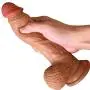 Super Realistic Soft Silicone Dildo Suction Cup Male Artificial Penis Dick Woman Masturbator Adult Sex Toys Dildos For Women