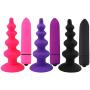 RITER 10 Vibrantion Modes Silicone Amal Plug Six Toys for Women Beginner