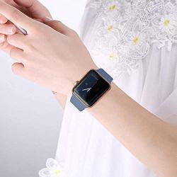 NUKELOLO Sport Band Compatible with Apple Watch 38MM 40MM 42MM 44MM,Soft Silicone Replacement Strap Compatible for Apple Watch Series 5/4/3/2/1