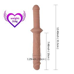 Super Long Sword Adult M-?sságe Sti-CK, Female Favorite Gift Sex Cordless Bullet Vibe (Size : 31.5cm×19cm×3.3cm-318g)