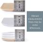 Sumifun Heel Lift Inserts, 1/4'' to 1'' Gel Shoe Heels Inserts for Women, Adjustable Orthopedic Heel Pads for Heel Pain and Leg Length Discrepancies, Heel Cups 1/4'' 1/2'' 3/4'' (1 Pairs)