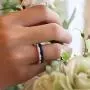 Zollen 12 Packs Silicone Wedding Rings for Women, Thin Braided Rubber Wedding Bands Stackable Ring, Hypoallergenic Silicone