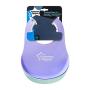 Tommee Tippee Essentials Baby Bibs - Crumb Catcher & Soft Edging Around Neck - Dishwasher Safe, BPA-Free, 6+ Months