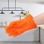 AUNMAS Safety Insulated Gloves Household Kitchen Thickened Anti-Scalding Tools Insulation Gloves for Kitchen Cooking Utensils 4Pcs