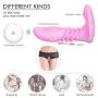 Wearable Butterfly Massaging Heating Toy - Multiple Frequency Vibration - Wireless Remote Control - Waterproof Medical Grade Silicone - USB Quick Charging - Portable Size Relaxed Toy Tshirt