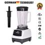 3Hp 2200W 2L Heavy Duty Commercial Professional Smoothie Blender Mixer Juicer Food Processor,White Extra Driver,Au Plug