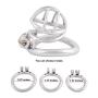 TERNENCE Ergonomic Design Chastity Device Male Virginity Lock Chastity Belt Adult Game Sex Toy (1.77 inch / 45mm)