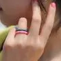 Mokani 10/4/1 Pack Silicone Wedding Ring for Women, Thin and Stackable Rubber Band, Fashion, Colorful, Comfortable fit, Skin Safe